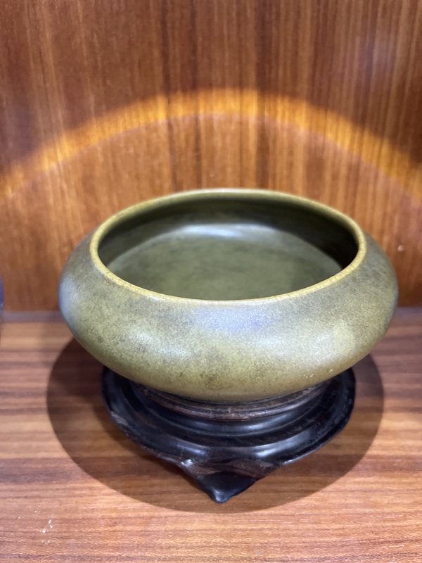 古玩陶瓷茶葉末釉洗拍賣，當(dāng)前價格5000元