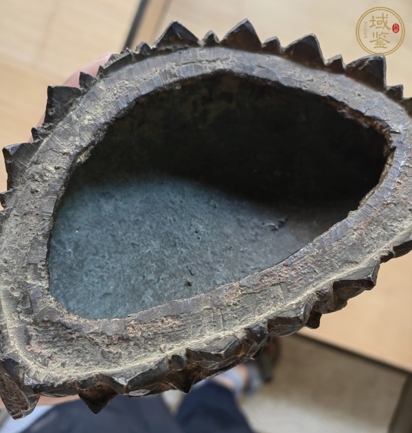古玩銅器銅座真品鑒賞圖