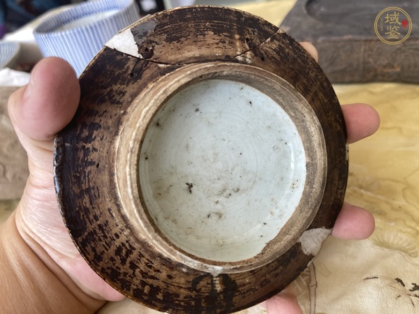 古玩陶瓷喜字罐真品鑒賞圖