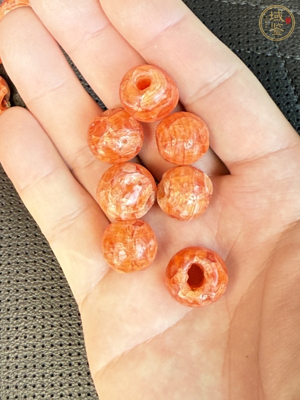 古玩玉器老琉璃珠真品鑒賞圖