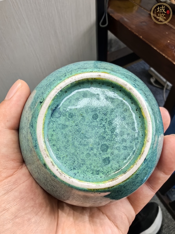 古玩陶瓷爐鈞釉天球瓶真品鑒賞圖