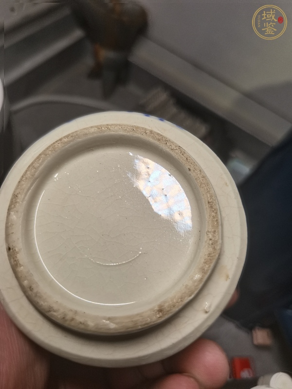 古玩陶瓷龍紋青花香爐真品鑒賞圖