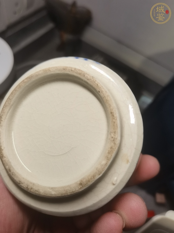 古玩陶瓷龍紋青花香爐真品鑒賞圖