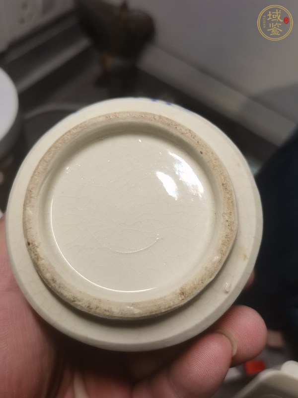 古玩陶瓷龍紋青花香爐真品鑒賞圖
