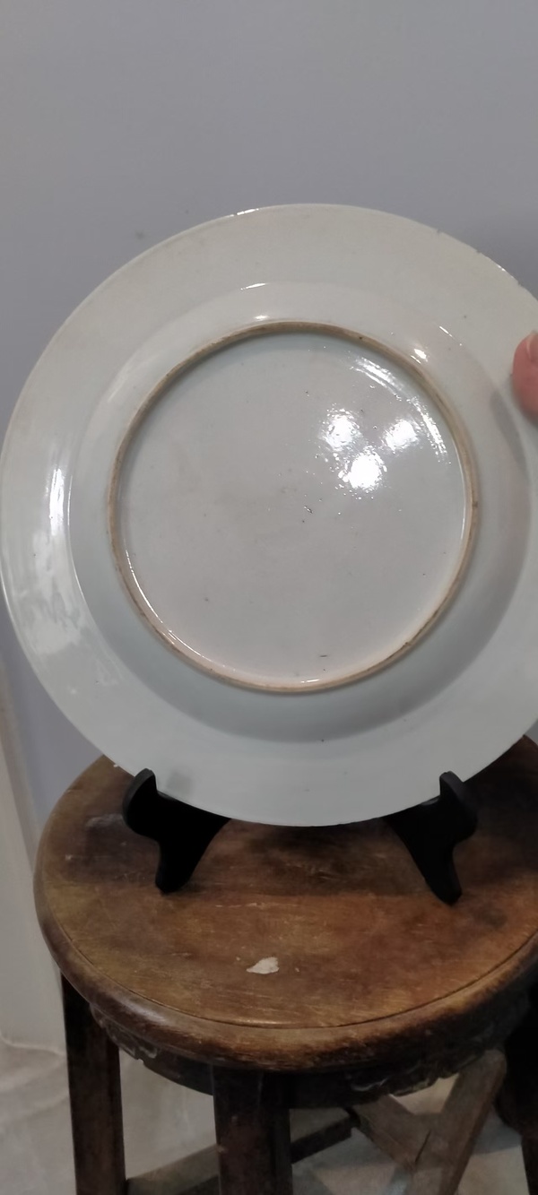 古玩陶瓷雍正粉彩花卉盤拍賣，當前價格4880元