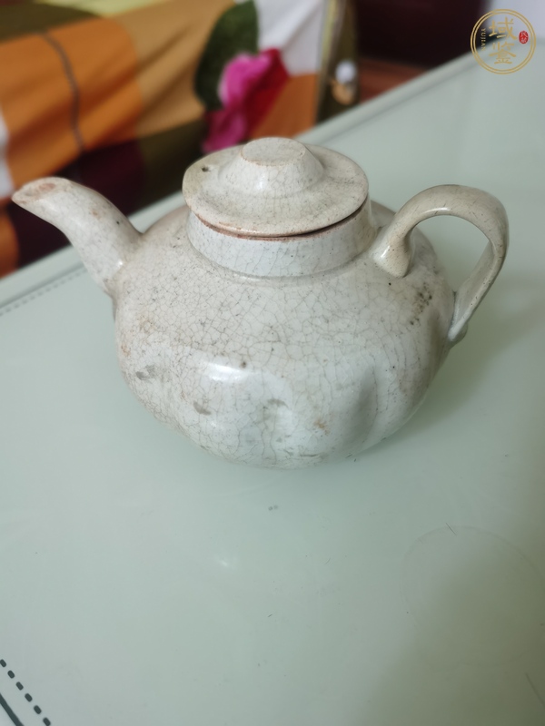 古玩陶瓷青白釉執(zhí)壺真品鑒賞圖
