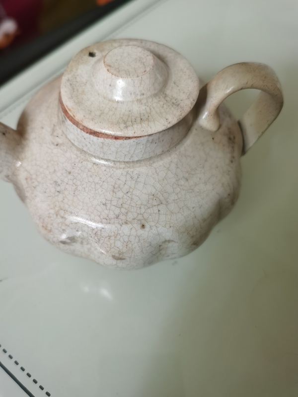 古玩陶瓷青白釉執(zhí)壺拍賣，當(dāng)前價(jià)格8000元