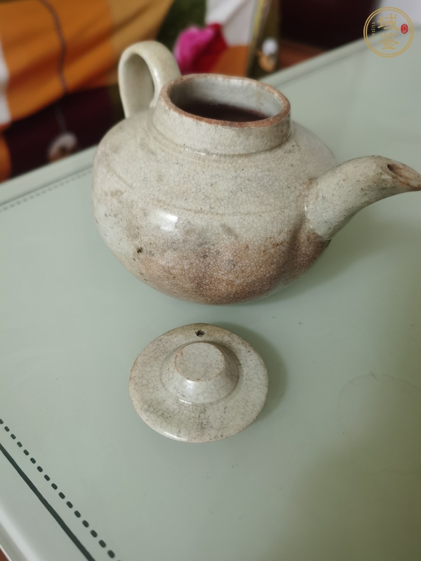 古玩陶瓷青白釉執(zhí)壺真品鑒賞圖