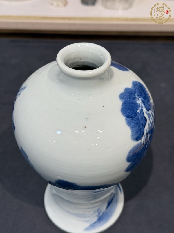 古玩陶瓷青花梅瓶真品鑒賞圖