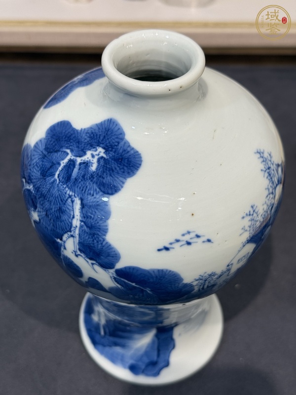 古玩陶瓷青花梅瓶真品鑒賞圖