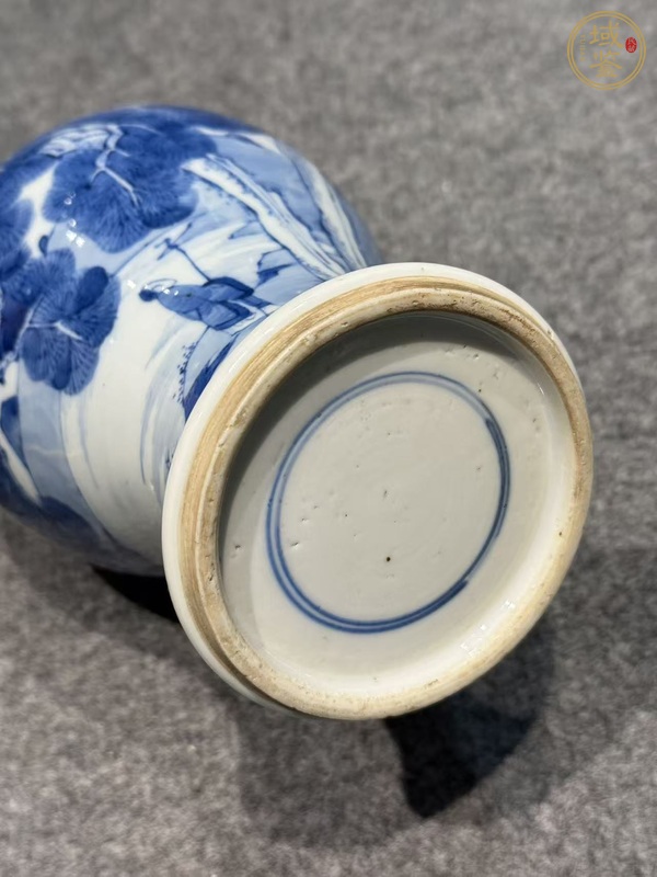 古玩陶瓷青花梅瓶真品鑒賞圖