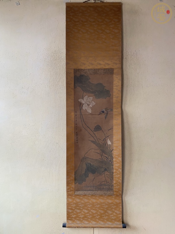 古玩字畫荷韻真品鑒賞圖