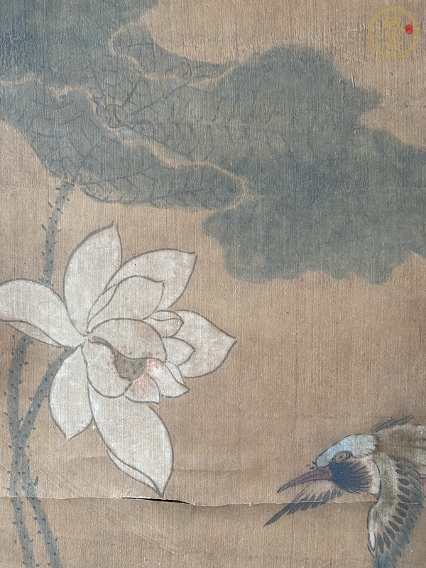 古玩字畫荷韻真品鑒賞圖