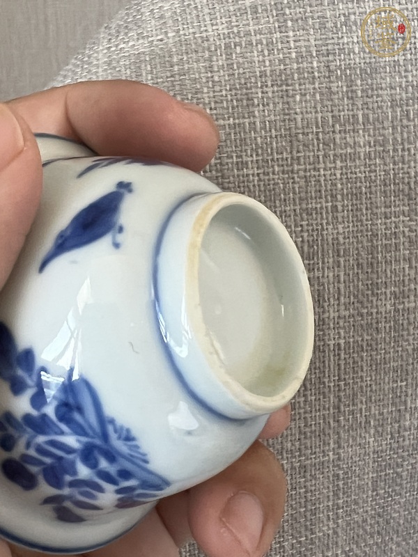 古玩陶瓷青花杯真品鑒賞圖