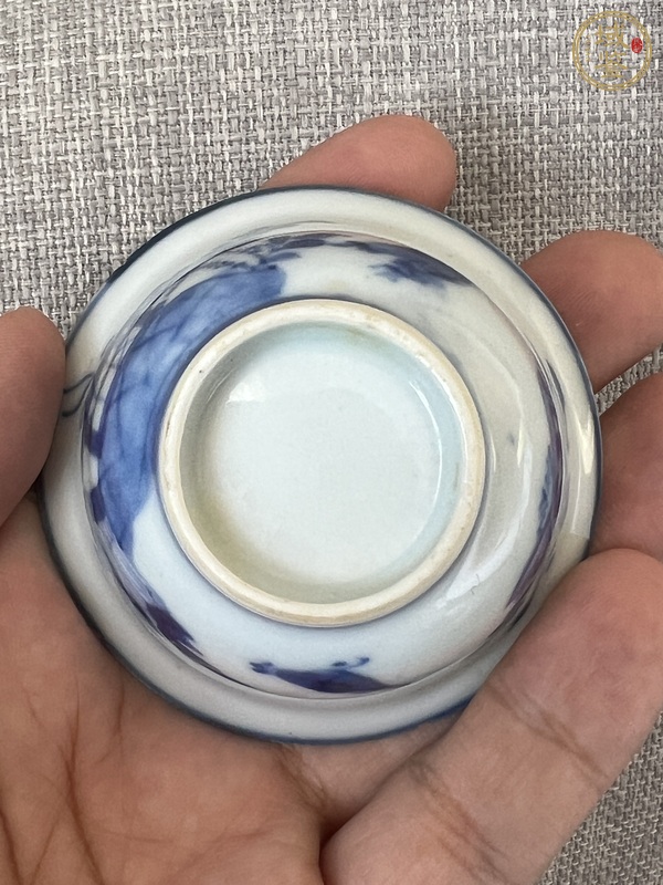 古玩陶瓷青花杯真品鑒賞圖