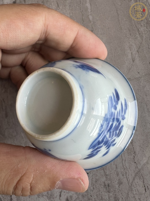 古玩陶瓷青花杯真品鑒賞圖
