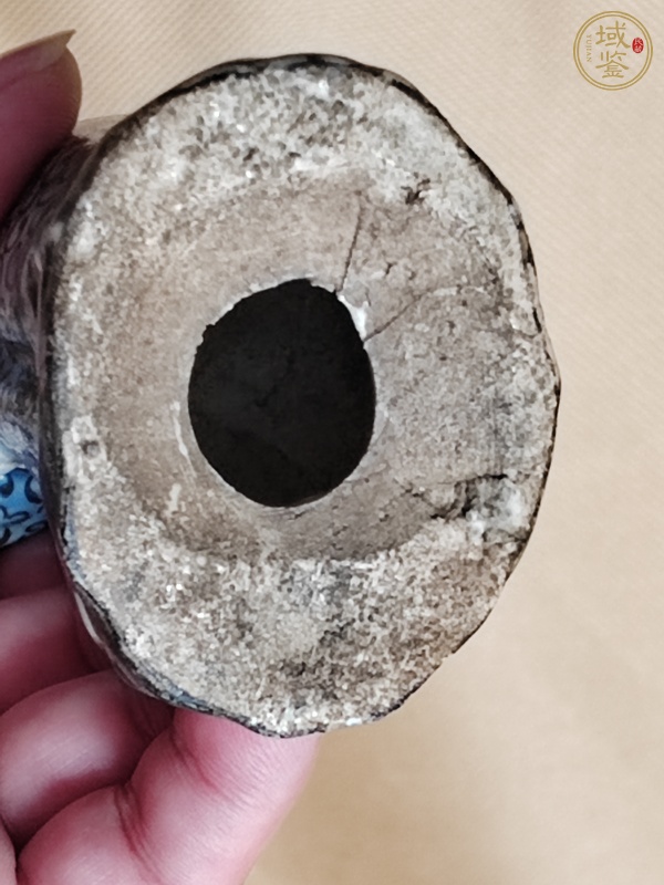 古玩陶瓷粉彩人物造像真品鑒賞圖