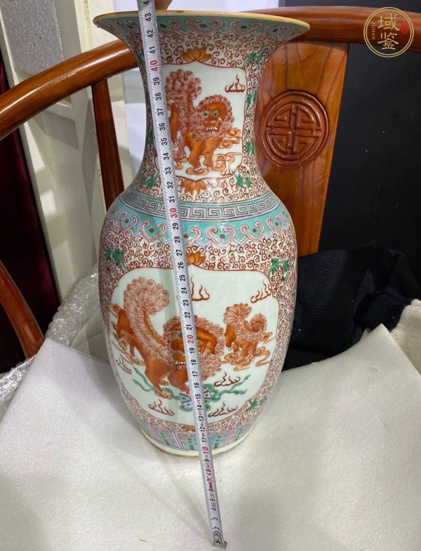 古玩陶瓷粉彩瓶真品鑒賞圖