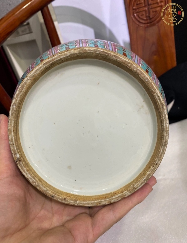 古玩陶瓷粉彩瓶真品鑒賞圖