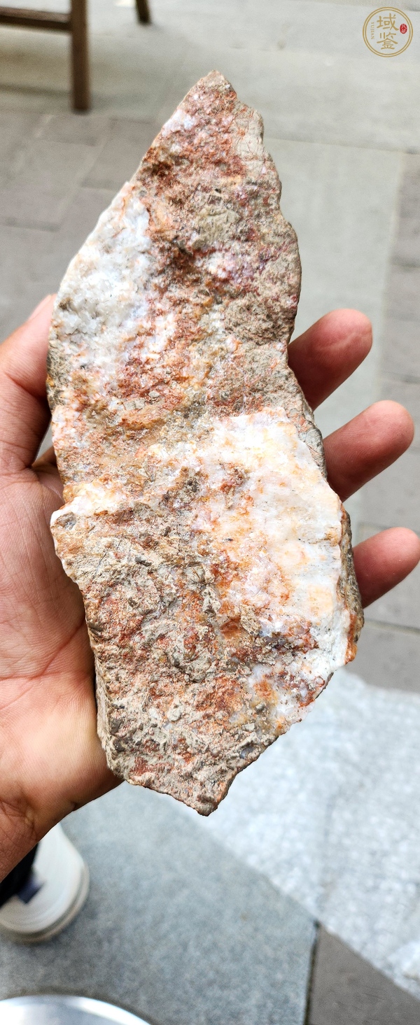 古玩雜項青石站像石刻真品鑒賞圖