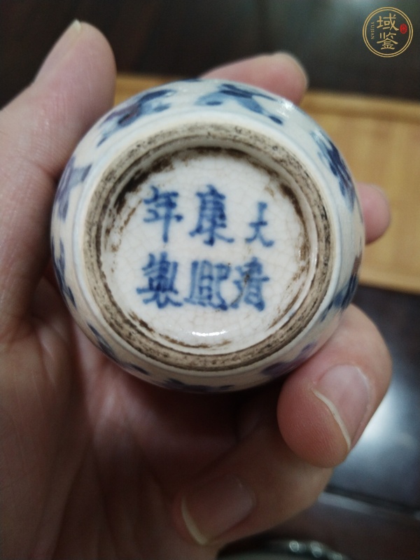 古玩陶瓷百子圖煨瓷罐真品鑒賞圖