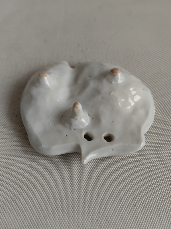 古玩陶瓷德化白瓷桃形洗拍賣(mài)，當(dāng)前價(jià)格398元