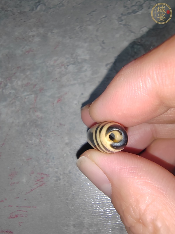 古玩玉器老料器天珠真品鑒賞圖