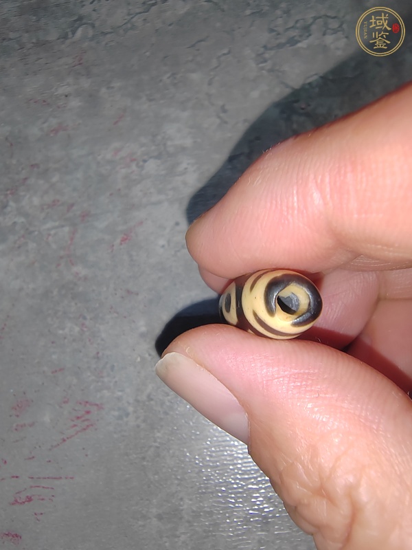 古玩玉器老料器天珠真品鑒賞圖