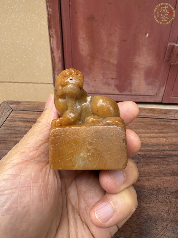 古玩雜項壽山石印章真品鑒賞圖