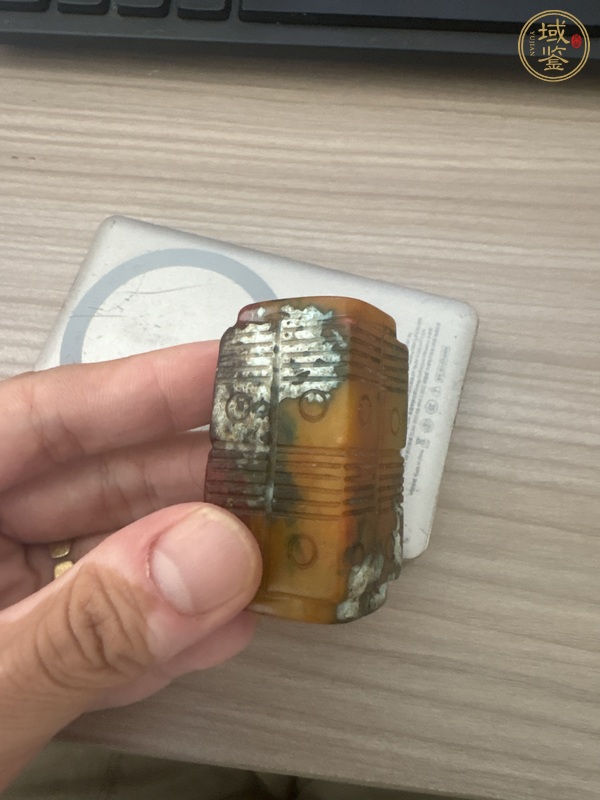 古玩玉器仿古做舊玉琮真品鑒賞圖