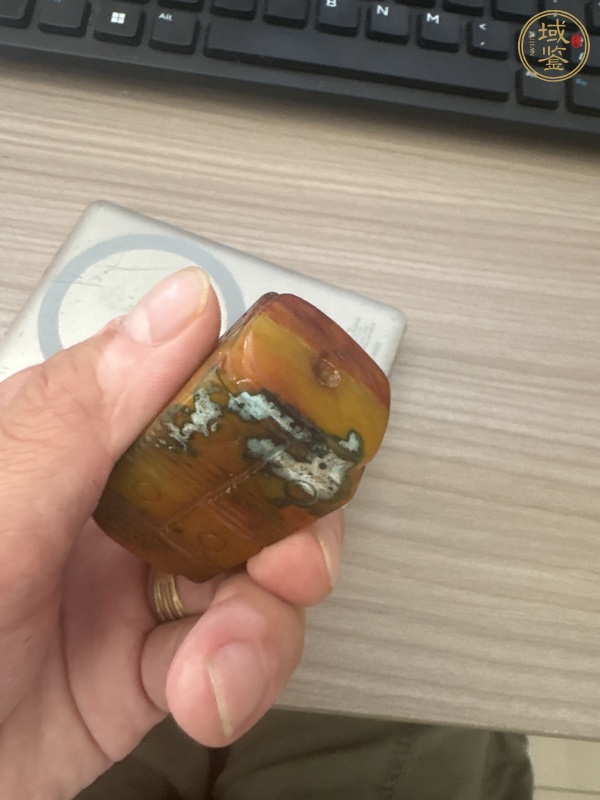 古玩玉器仿古做舊玉琮真品鑒賞圖