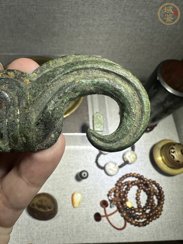 古玩銅器帶鉤真品鑒賞圖