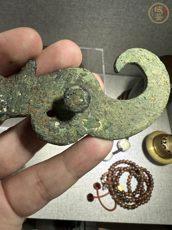 古玩銅器帶鉤真品鑒賞圖