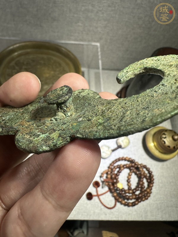 古玩銅器帶鉤真品鑒賞圖