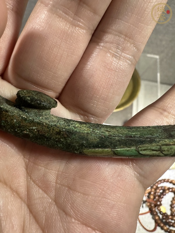 古玩銅器帶鉤真品鑒賞圖