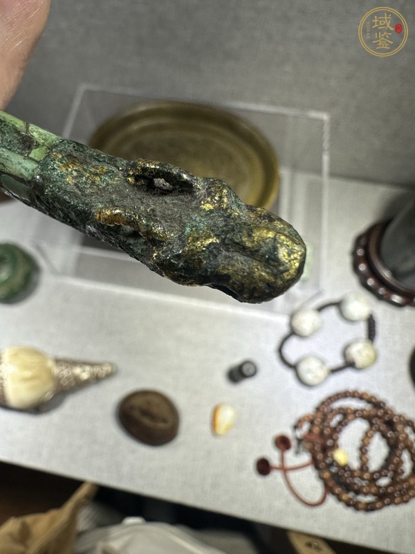 古玩銅器帶鉤真品鑒賞圖