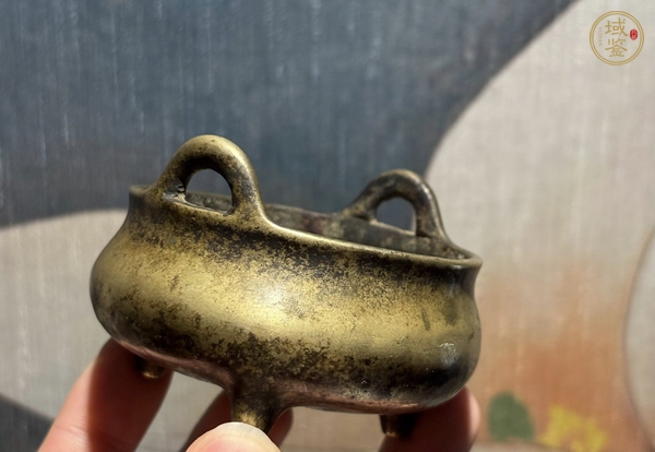 古玩銅器宣德?tīng)t真品鑒賞圖