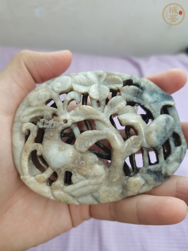 古玩做舊仿遼金“秋山玉瓦”真品鑒賞圖