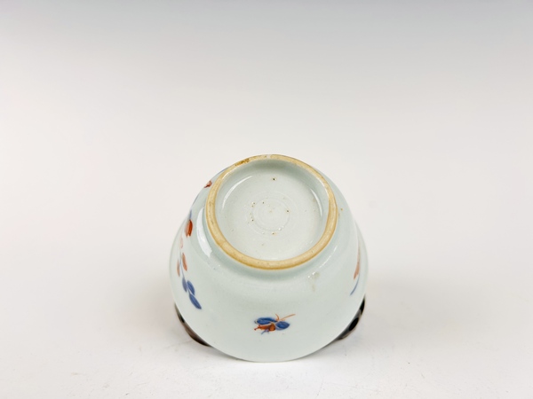 古玩陶瓷清康熙·青花礬紅花鳥杯碟拍賣，當(dāng)前價格0元