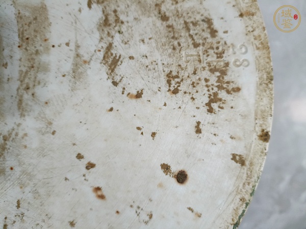 古玩陶瓷人物紋五彩瓷板畫(huà)真品鑒賞圖