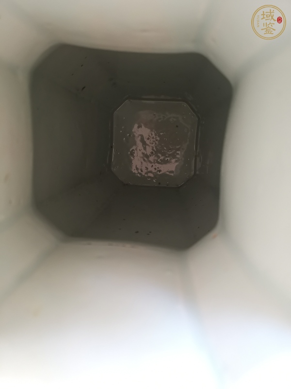 古玩陶瓷清中·青花花卉紋輔首瓶 真品鑒賞圖