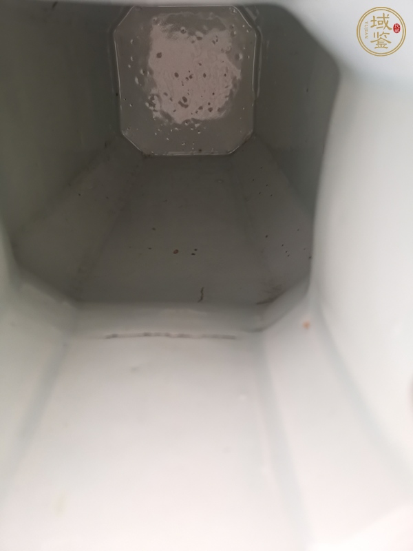 古玩陶瓷清中·青花花卉紋輔首瓶 真品鑒賞圖