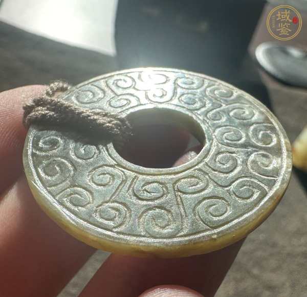古玩玉器高古玉璧真品鑒賞圖