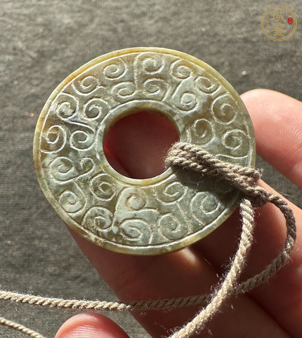 古玩玉器高古玉璧真品鑒賞圖