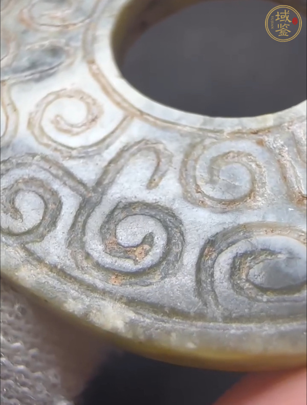 古玩玉器高古玉璧真品鑒賞圖