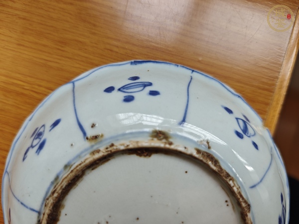 古玩陶瓷青花克拉克盤真品鑒賞圖