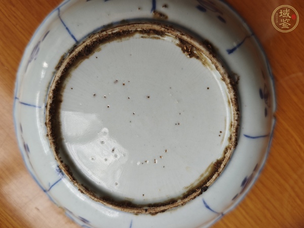 古玩陶瓷青花克拉克盤真品鑒賞圖