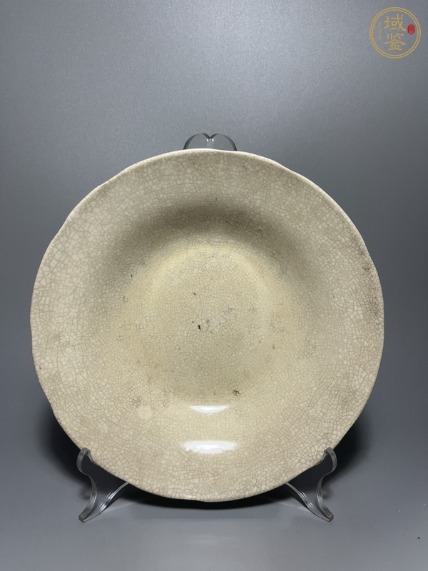 古玩陶瓷漳州窯哥釉盤真品鑒賞圖