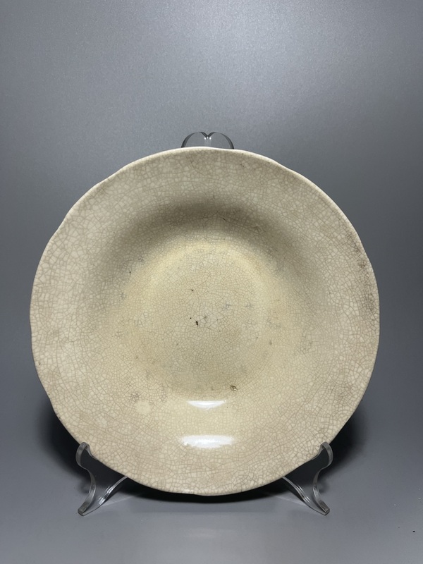 古玩轉賣漳州窯哥釉盤拍賣，當前價格2888元
