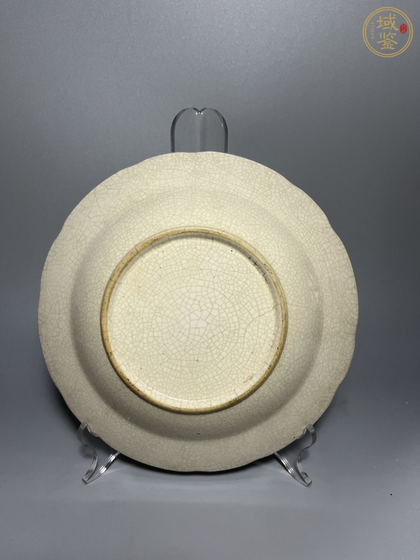 古玩陶瓷漳州窯哥釉盤真品鑒賞圖
